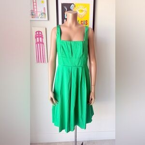 NWT Calvin Klein Vibrant Green Midi Dress